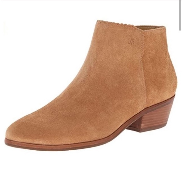Jack Rogers Shoes - Jack Rogers Bailee Tan Suede Ankle Boots Size 6M